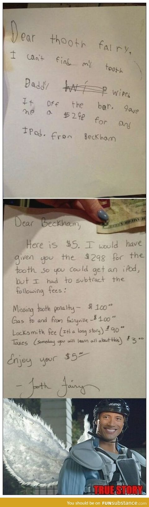 Tooth fairy story