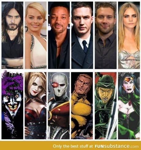 Warner Bros just announced their Suicide Squad cast lineup