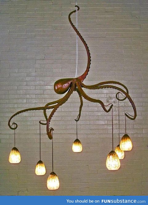 Coolest chandelier