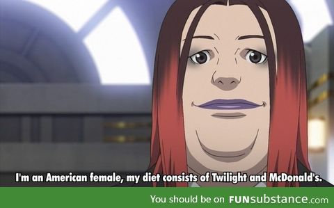 How Japan sees the average American in anime