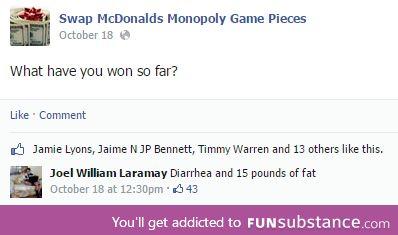 Mcdonalds monopoly pieces