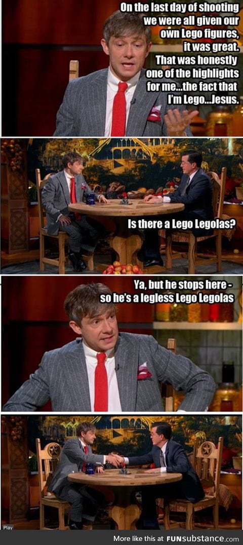 Martin freeman has his own lego