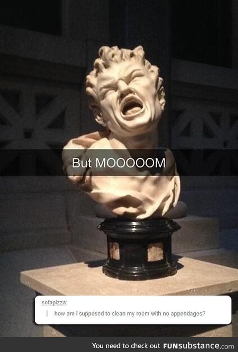 The first thing I thought when I saw this sculpture