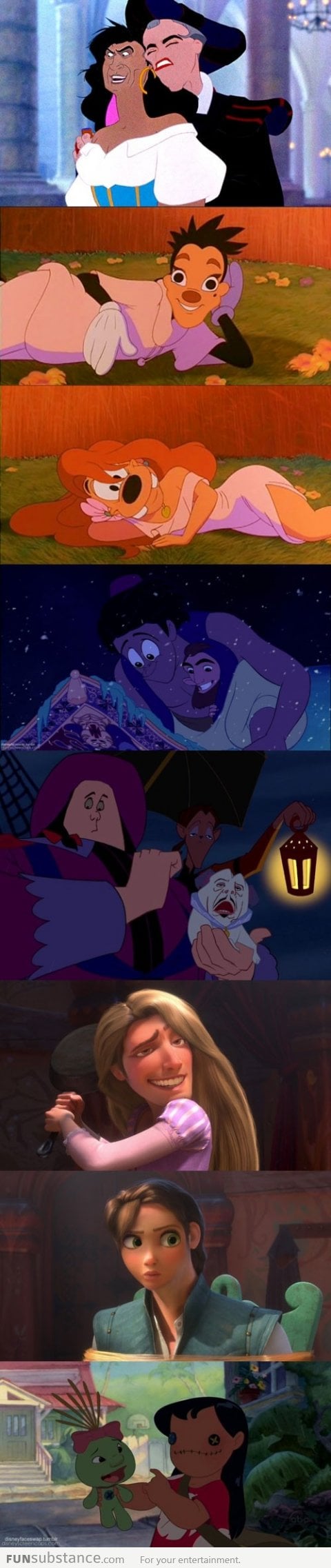 Awkward Disney Face Swaps