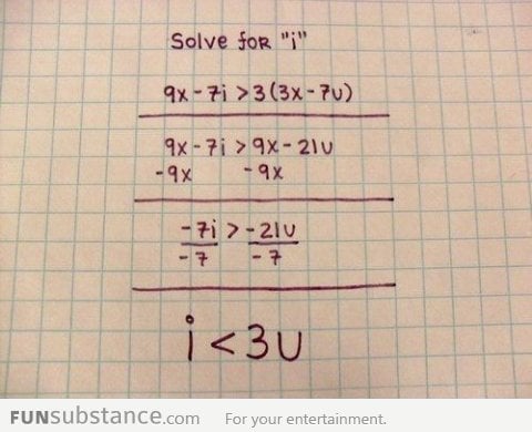 Solving Math With Love