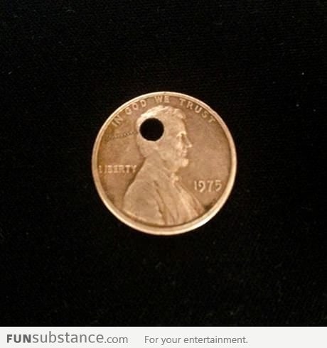 Found a "historically accurate" penny