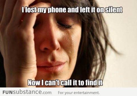 First World Problems