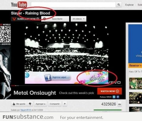 YouTube, you're doing it right!