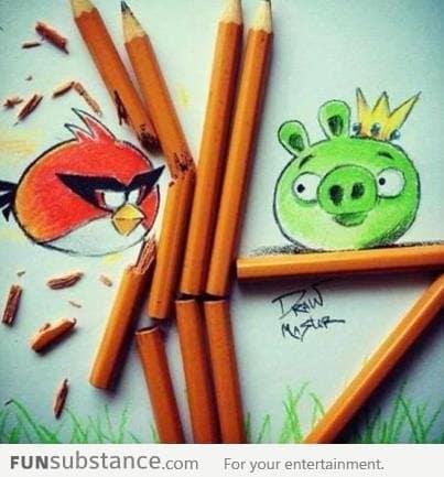 Angry Birds Art