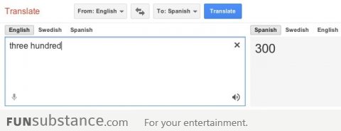 Well, that's helpful Google Translate