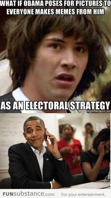 Obama's secret strategy