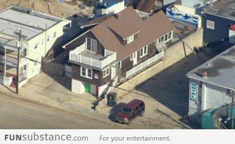 You had one job Sandy To destroy the Jersey Shore house!