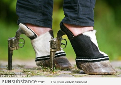 Shoes are getting weird these days