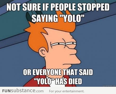 Don't see much of YOLO anymore