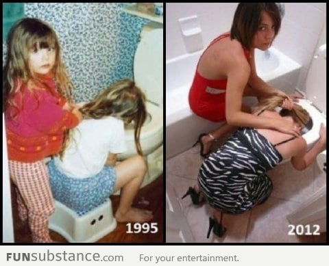 Now and then