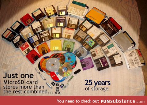 25 years of storage