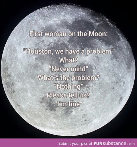 First Woman on the Moon