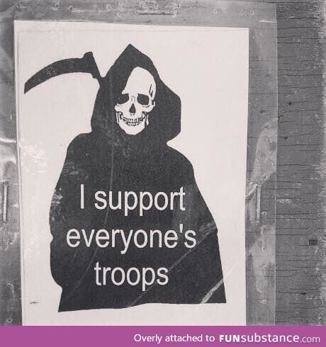 Supporting the Troops