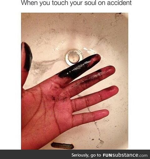 When you touch your soul