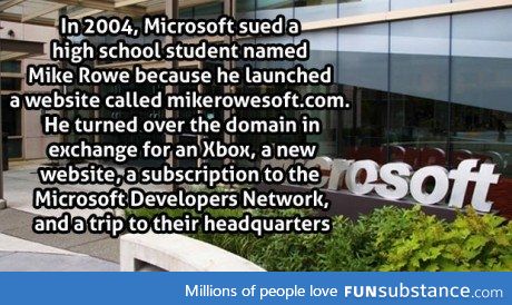 Life tip: Don't compete with Microsoft