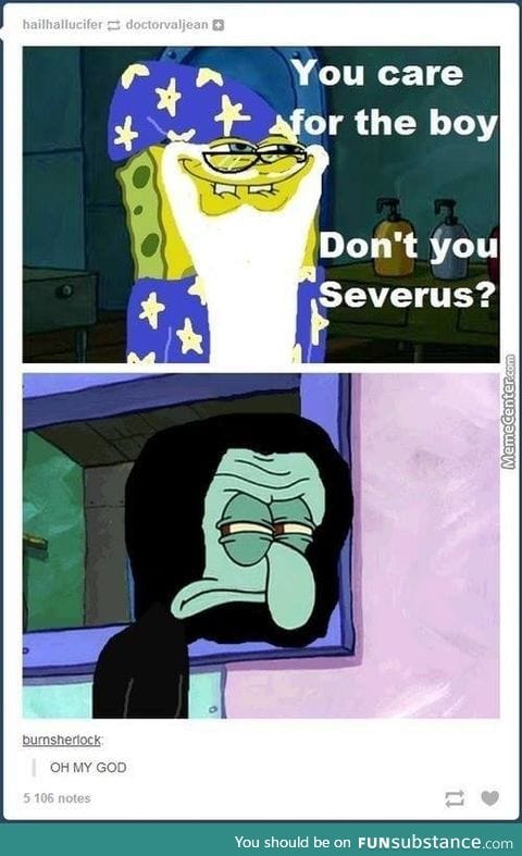 Harry Potter Meets Spongebob