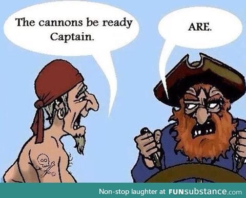 The grammar pirates