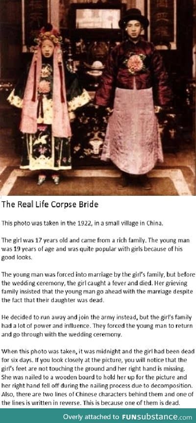 The Real Life Corpse Bride