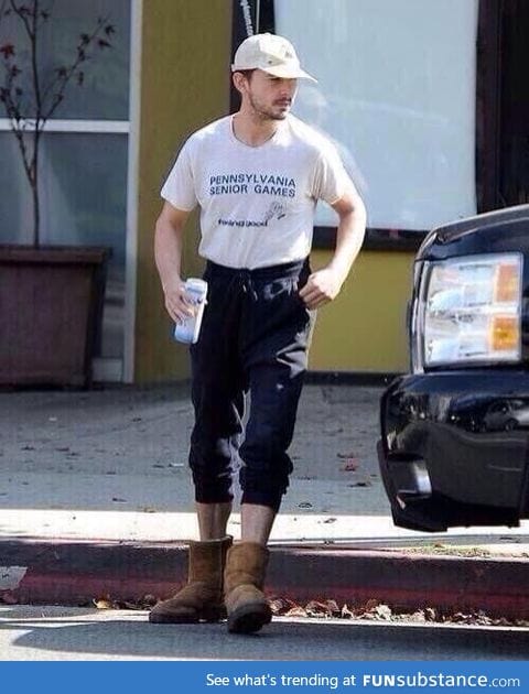 Shia Labeouf just doesn't give a f*ck anymore