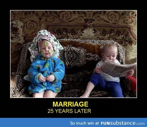 Marriage – 25 years later