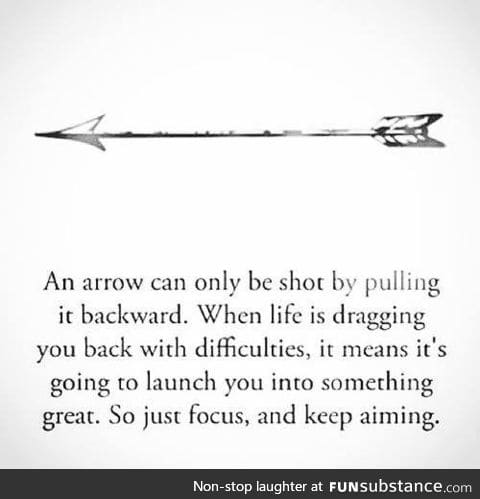 Be an arrow