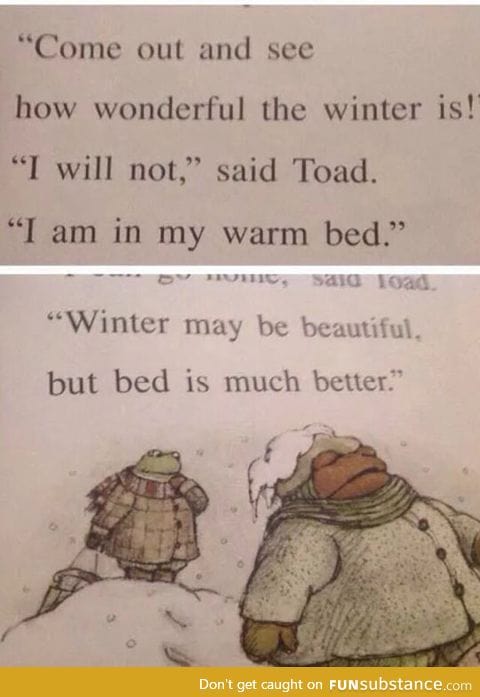 Toad has a very good point