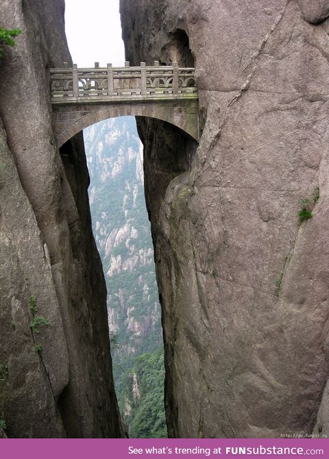 Small bridge in China