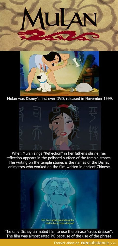 Cool Mulan facts
