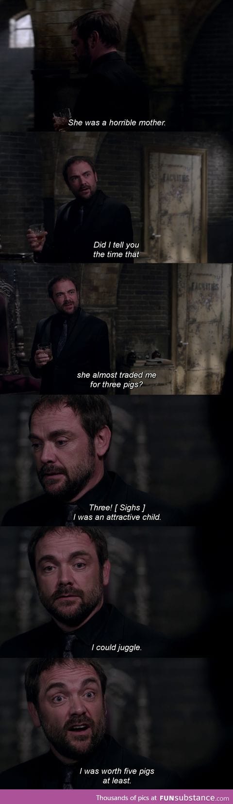 Crowley had a horrible mother