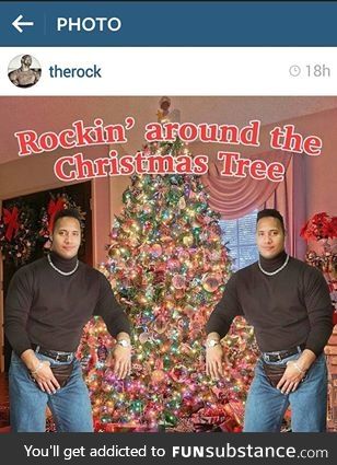 Merry Christmas From The Rock