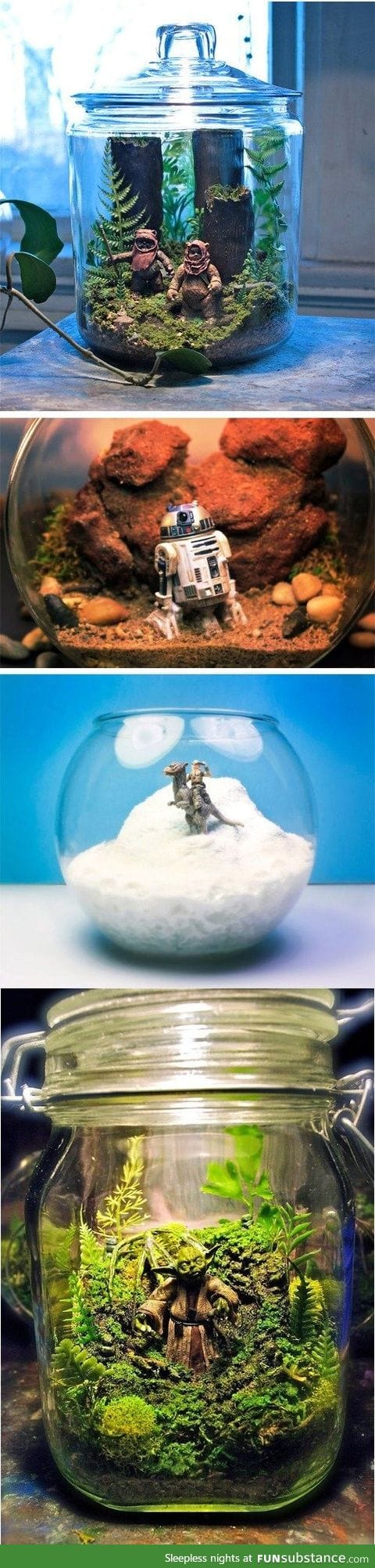 Awesome Star Wars Terrariums
