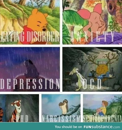 Well Winnie the Pooh is messed up