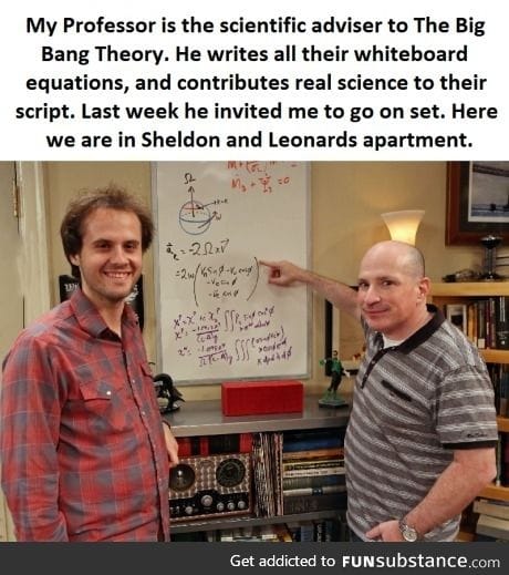 The person behind Big Bang Theory