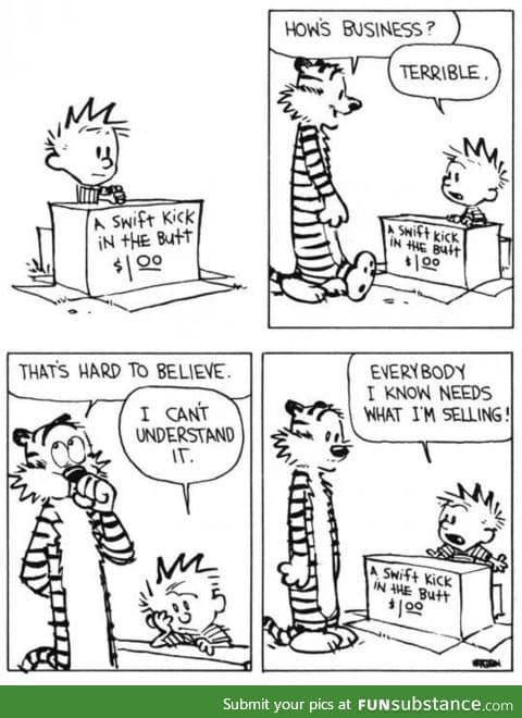 same here calvin