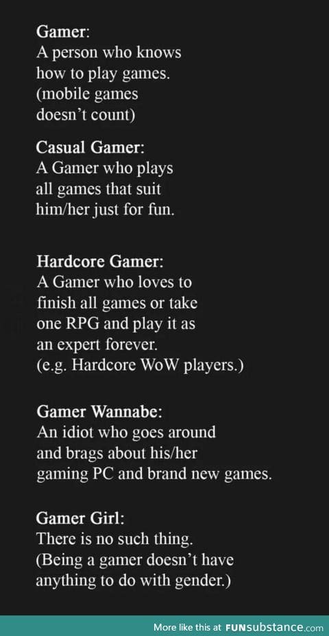 For Gamers