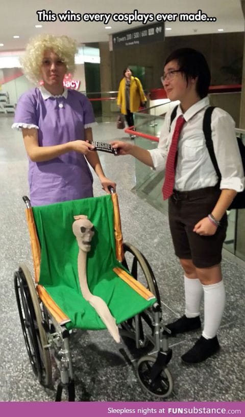 Cosplay win