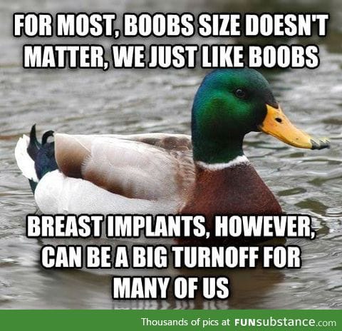 To girls who wish to have bigger breasts