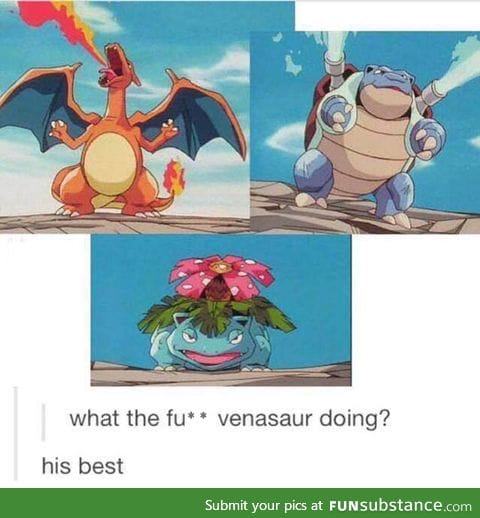 Venasaur Tries