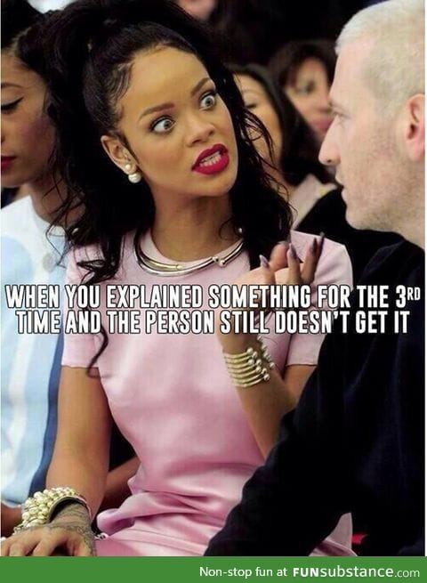 Rihanna makes me laugh LOL!!!