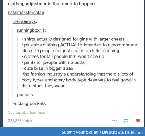 Pockets