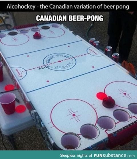 Canadian Beer pong