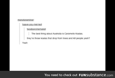 #justaustralianthings