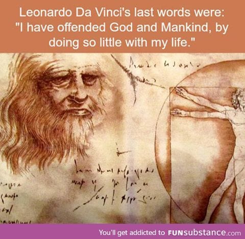 Just davinci trolling humanity