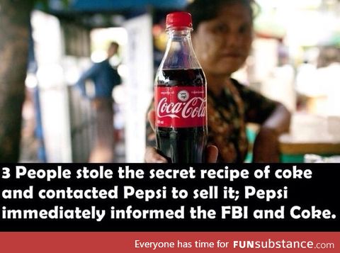 Good guy Pepsi