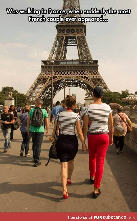 The perfect parisian couple